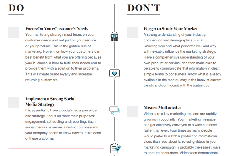 MSSmedia Do and Dont Check List