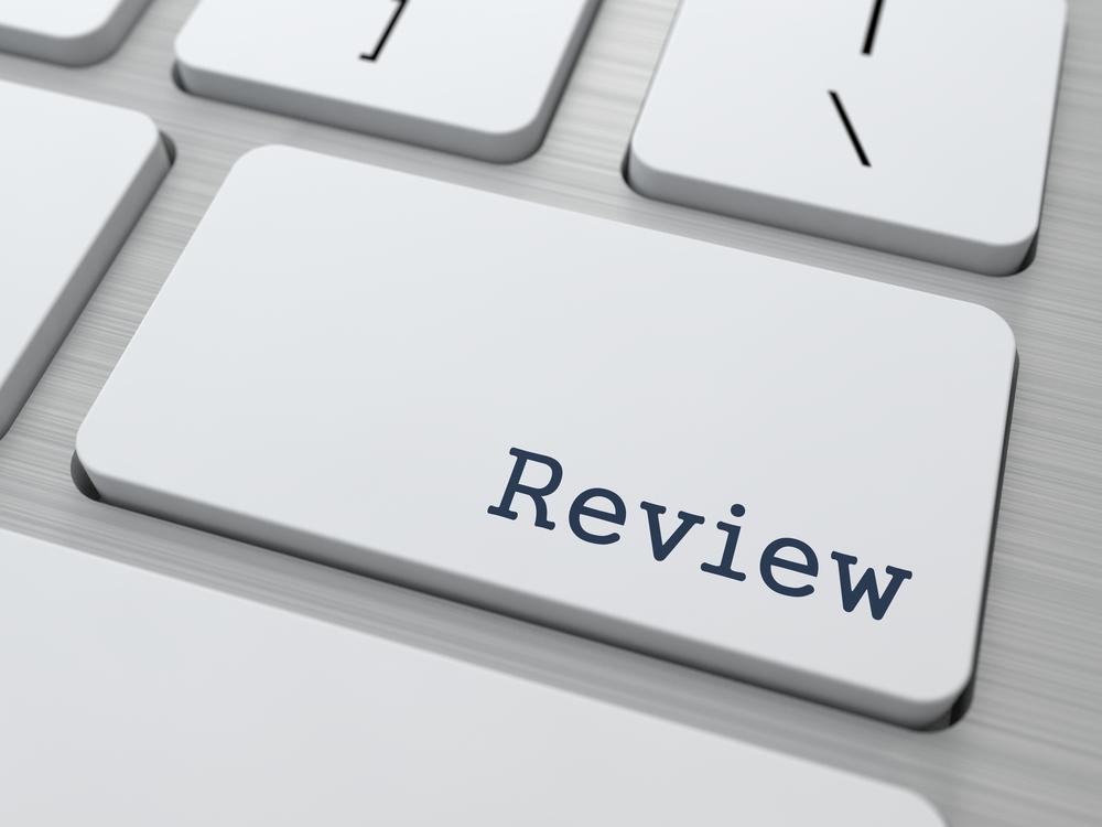 Keyboard Image of the word "Review"